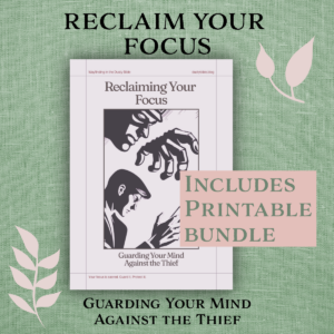 Reclaiming Your Focus Bundle